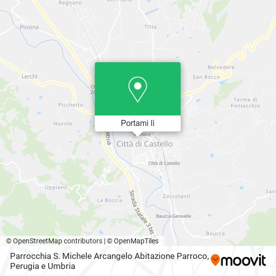 Mappa Parrocchia S. Michele Arcangelo Abitazione Parroco