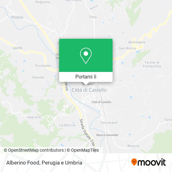 Mappa Alberino Food