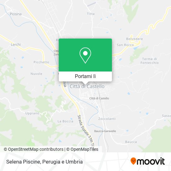 Mappa Selena Piscine