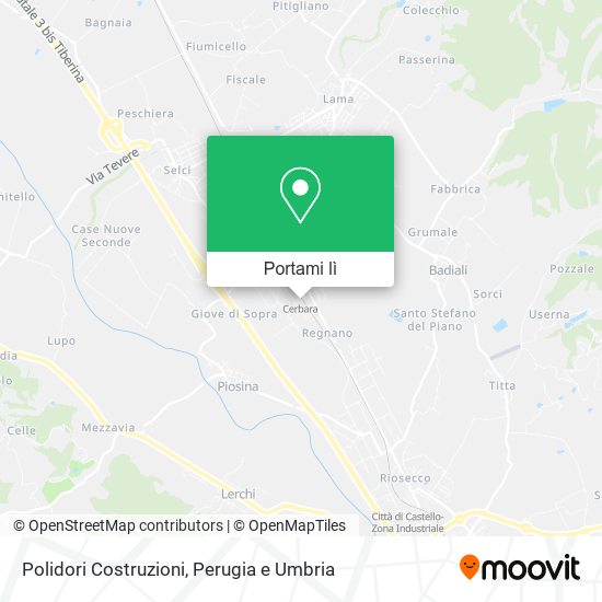 Mappa Polidori Costruzioni