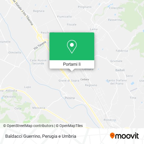 Mappa Baldacci Guerrino