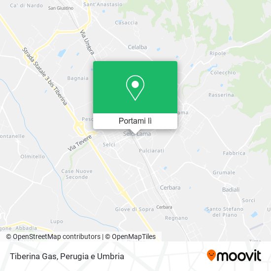 Mappa Tiberina Gas