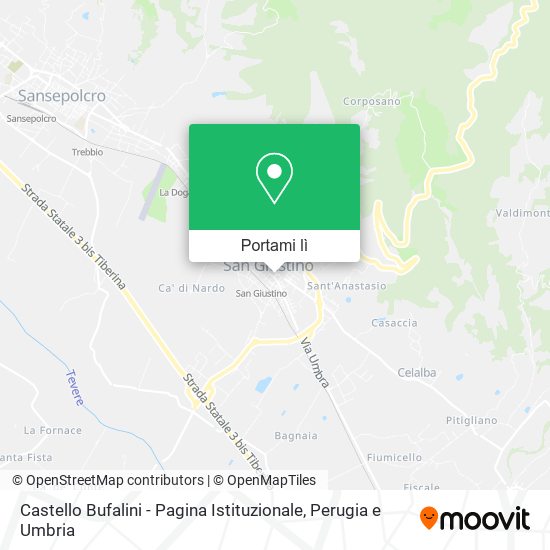 Mappa Castello Bufalini - Pagina Istituzionale