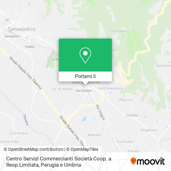 Mappa Centro Servizi Commercianti Società Coop. a Resp.Limitata