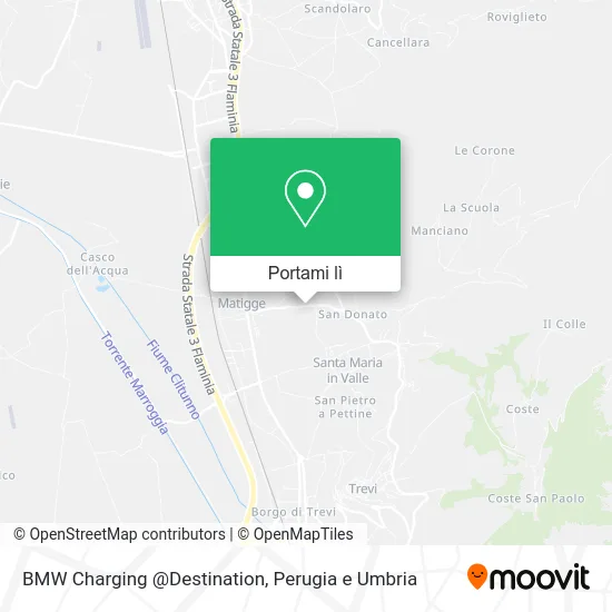 Mappa BMW Charging @Destination