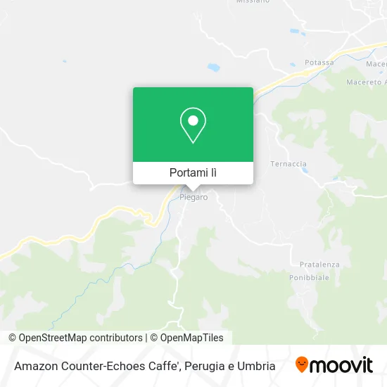 Mappa Amazon Counter-Echoes Caffe'