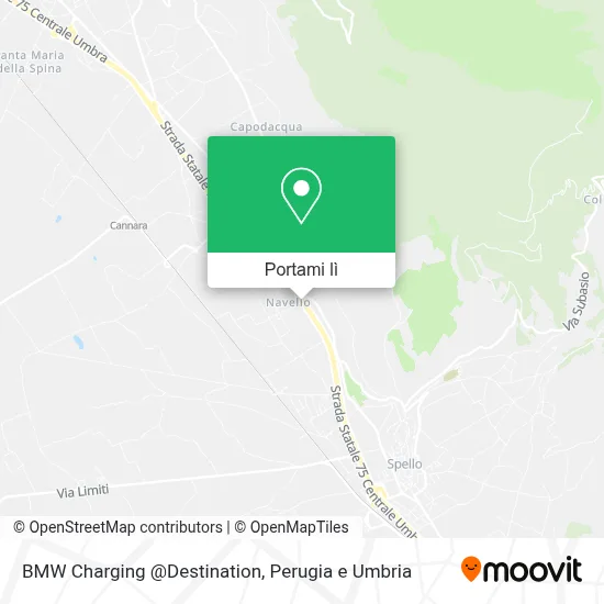 Mappa BMW Charging @Destination