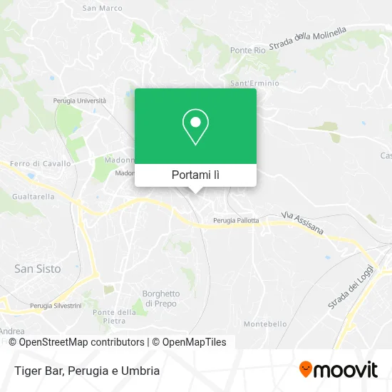 Mappa Tiger Bar