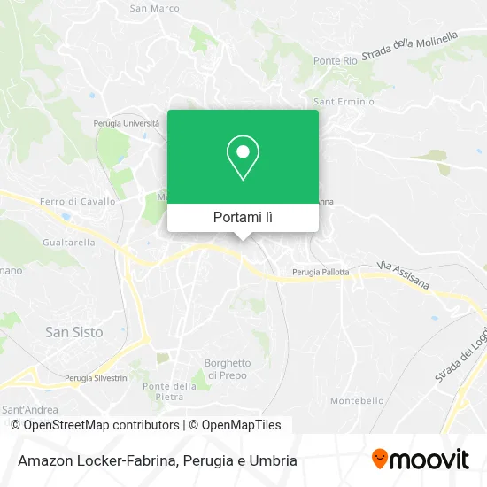 Mappa Amazon Locker-Fabrina