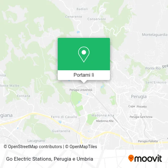 Mappa Go Electric Stations