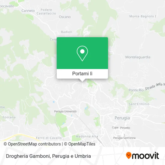 Mappa Drogheria Gamboni