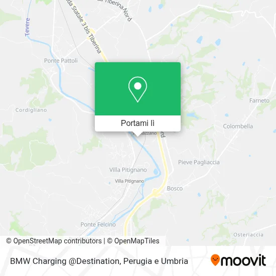 Mappa BMW Charging @Destination