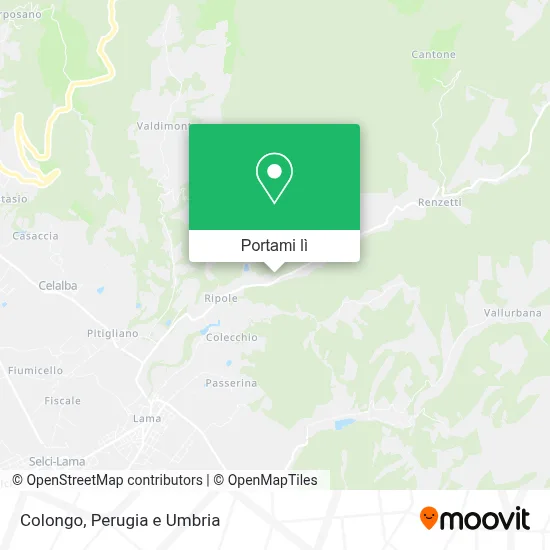 Mappa Colongo