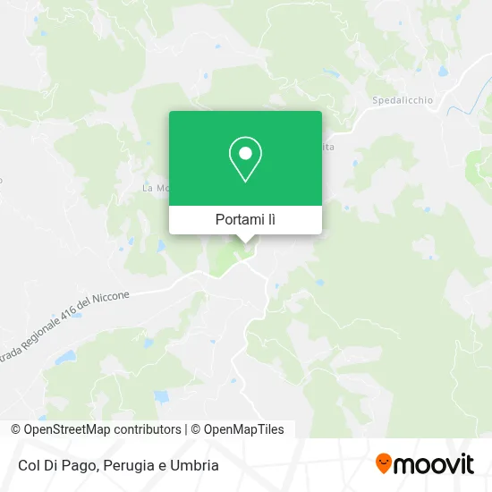 Mappa Col Di Pago