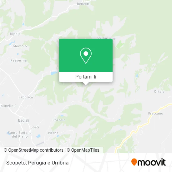 Mappa Scopeto