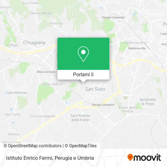 Mappa Istituto Enrico Fermi