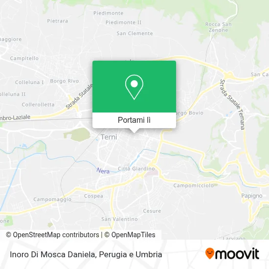 Mappa Inoro Di Mosca Daniela