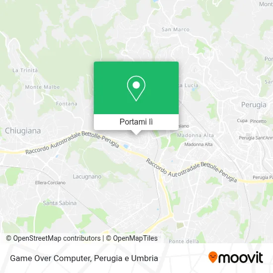 Mappa Game Over Computer