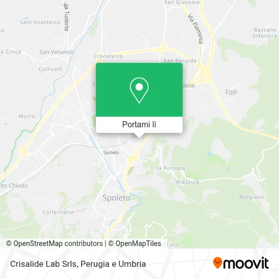 Mappa Crisalide Lab Srls