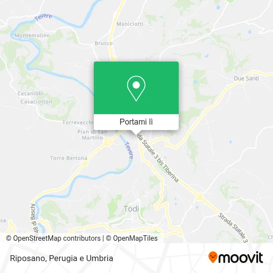 Mappa Riposano