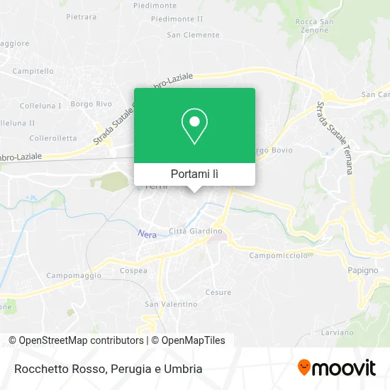 Mappa Rocchetto Rosso