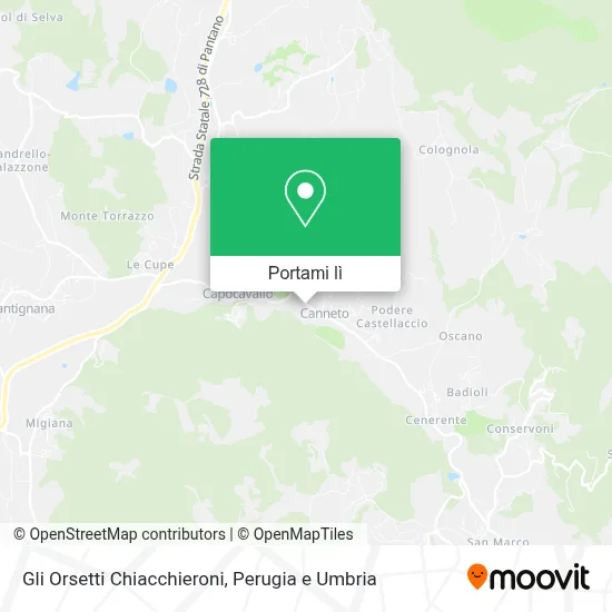 Mappa Gli Orsetti Chiacchieroni