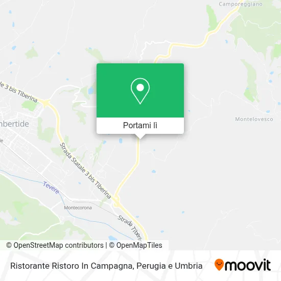 Mappa Ristorante Ristoro In Campagna