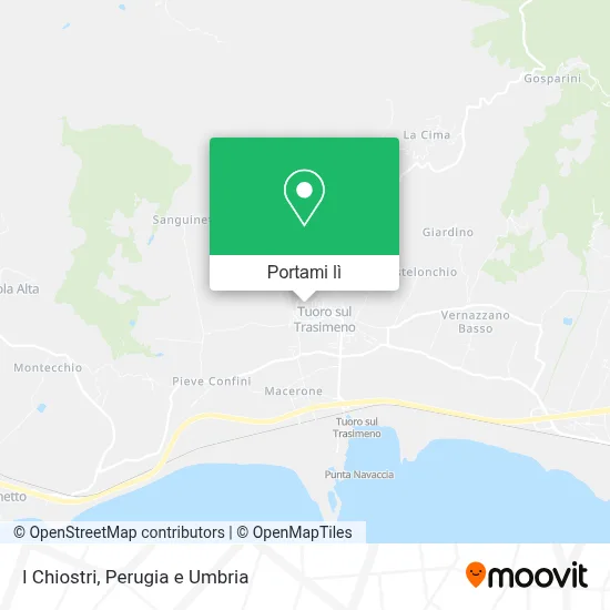 Mappa I Chiostri