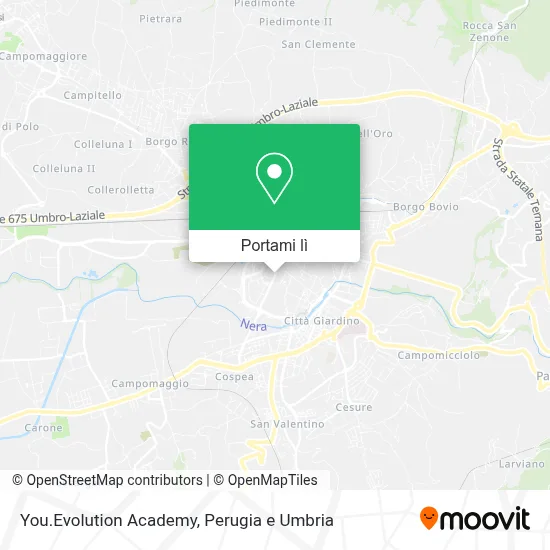 Mappa You.Evolution Academy