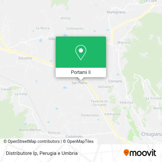 Mappa Distributore Ip