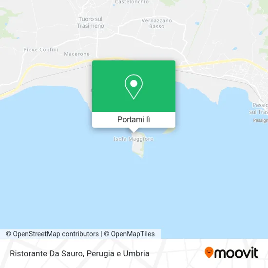 Mappa Ristorante Da Sauro