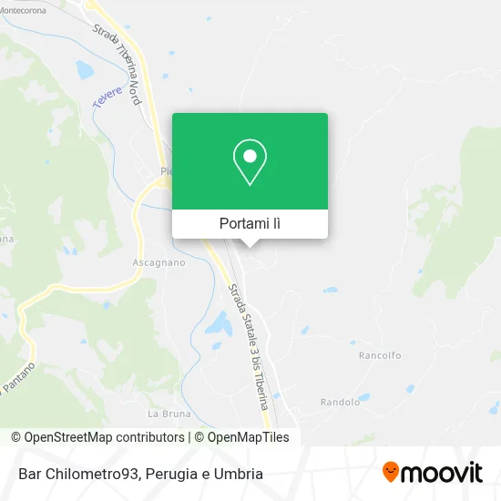Mappa Bar Chilometro93