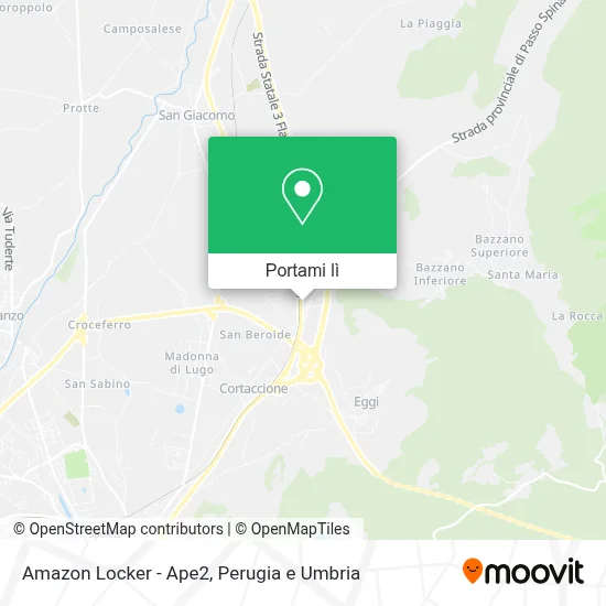 Mappa Amazon Locker - Ape2
