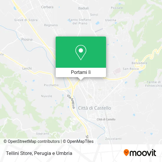 Mappa Tellini Store