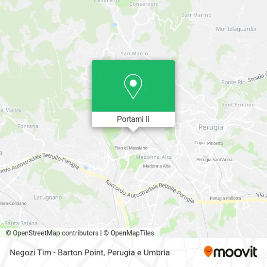 Mappa Negozi Tim - Barton Point