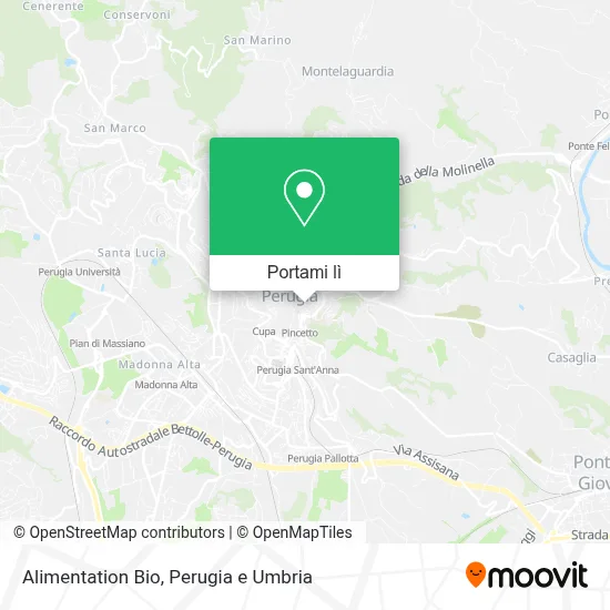 Mappa Alimentation Bio