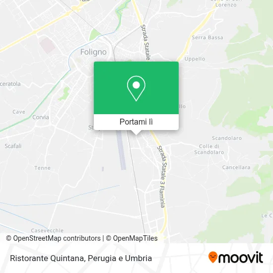 Mappa Ristorante Quintana