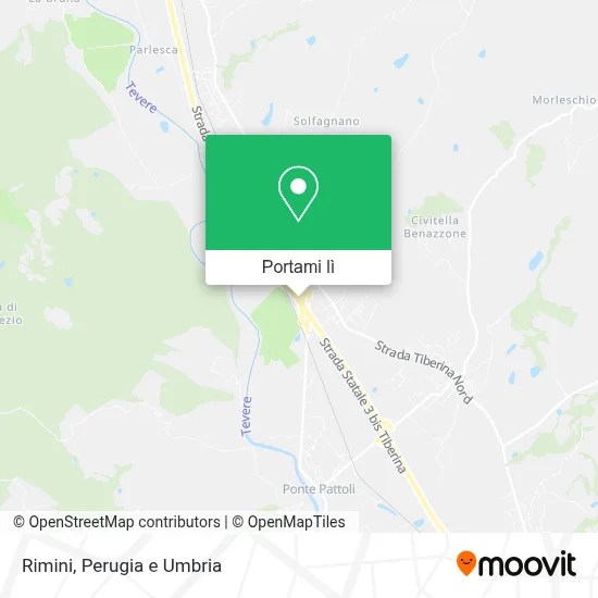 Mappa Rimini