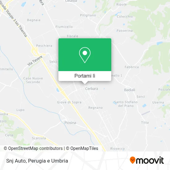 Mappa Snj Auto