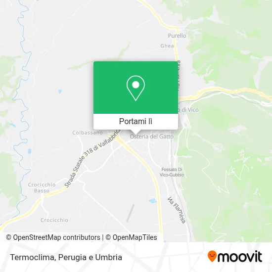 Mappa Termoclima