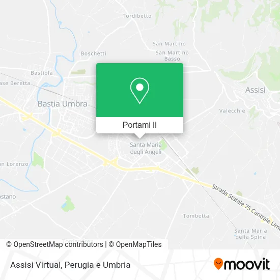 Mappa Assisi Virtual