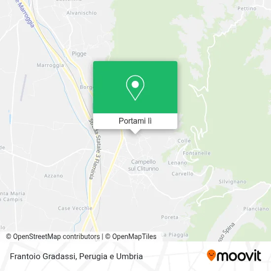 Mappa Frantoio Gradassi