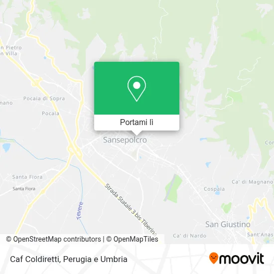 Mappa Caf Coldiretti