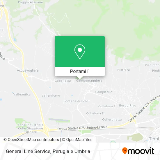 Mappa General Line Service