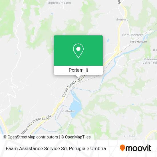 Mappa Faam Assistance Service Srl
