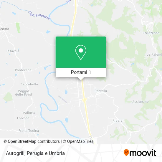 Mappa Autogrill