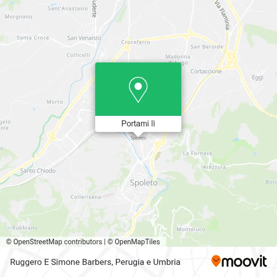 Mappa Ruggero E Simone Barbers