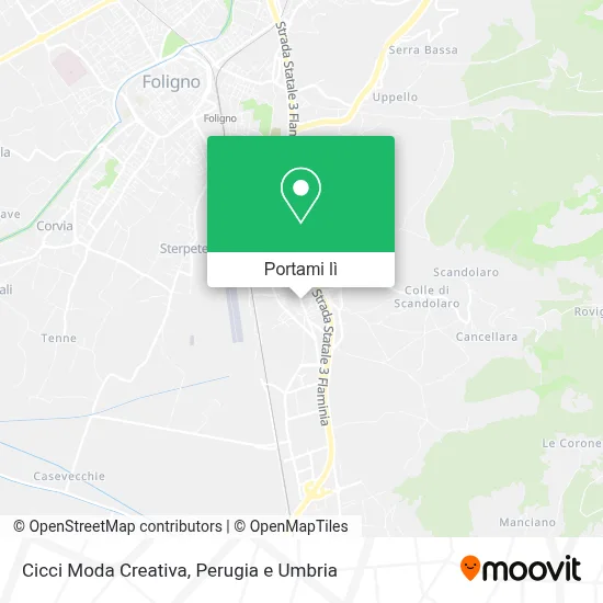 Mappa Cicci Moda Creativa