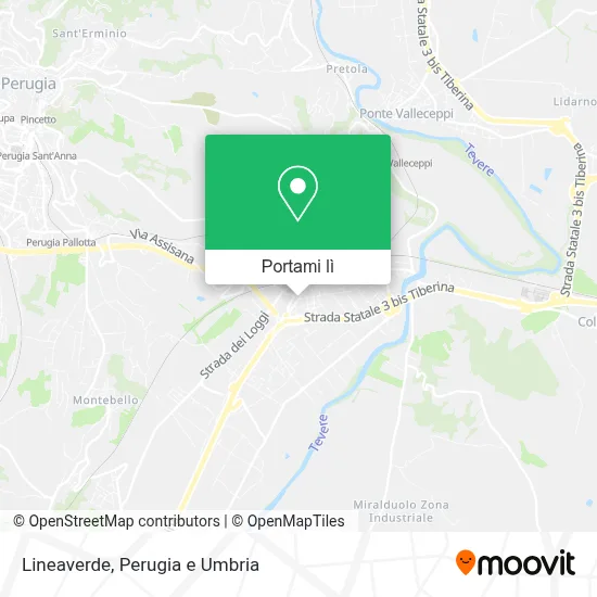 Mappa Lineaverde
