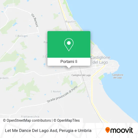 Mappa Let Me Dance Del Lago Asd